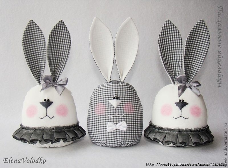 Шьем стоячего зайку Тильду