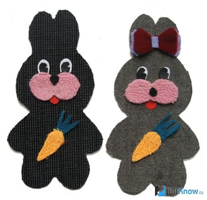 Аппликации Кролика для детского сада своими руками: шаблоны и схемы 2023