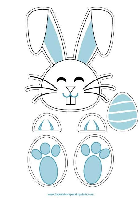 Аппликации Кролика для детского сада своими руками: шаблоны и схемы 2023