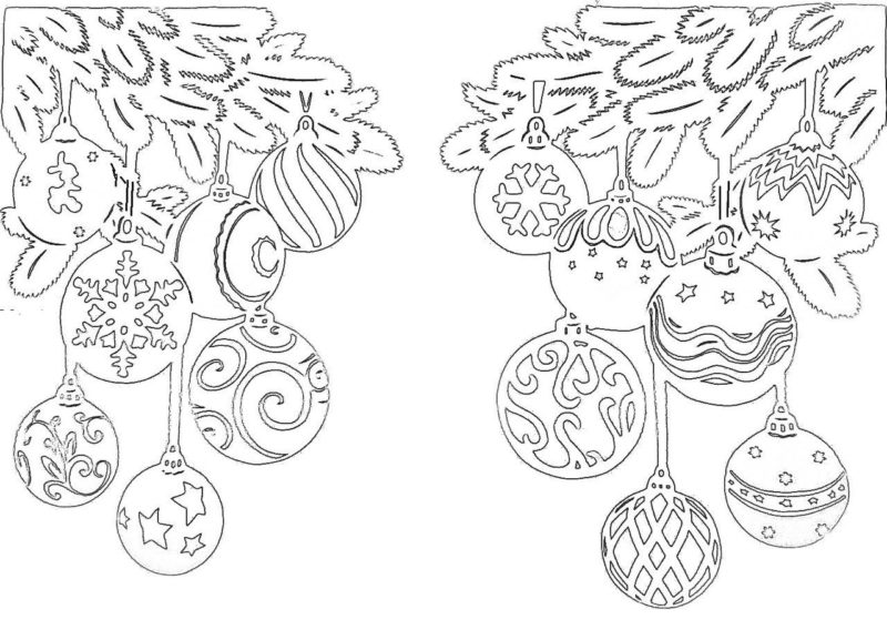 Вытынанки на окна к Новому году 2023 (81 фото) - новые схемы и шаблоны для распечатки, новогодние трафареты