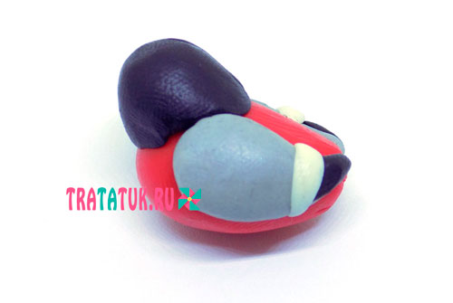 новогодние поделки из легкого пластилина