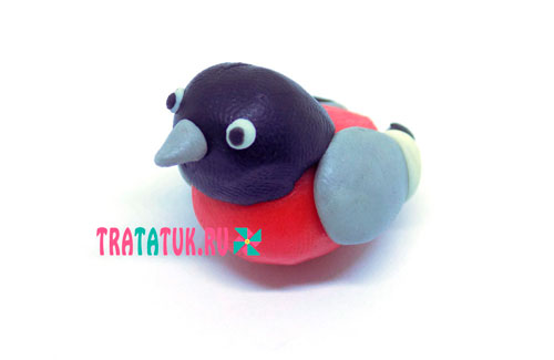 новогодние поделки из легкого пластилина 4