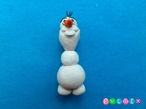 новогодние поделки из мягкого пластилина 5