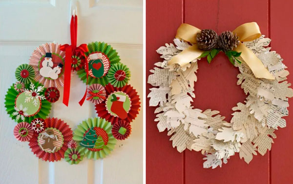 идеи новогоднего украшения дома своими руками 5