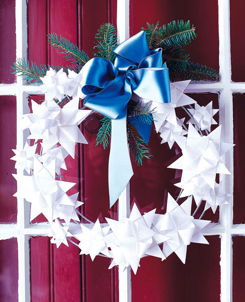идеи новогоднего украшения дома своими руками 7