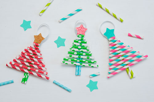 простые поделки из бумаги на новый год для детей 10