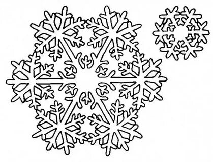 Трафареты на окна снежинки