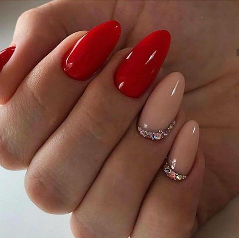 Красный маникюр 2022-2023: (210+ фото) тренды и новинки дизайна