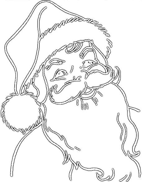 Дед Мороз выглядывает 1