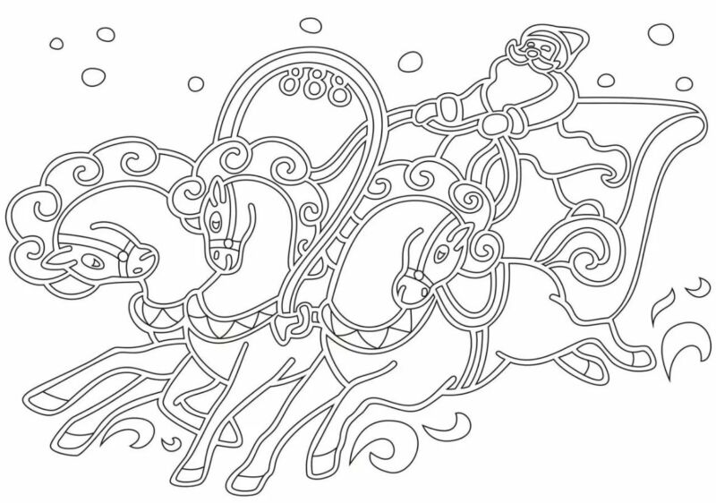 Трафареты на окна для вырезания из бумаги к новому году 2023