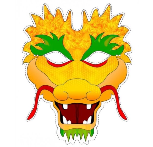 Как сделать из бумаги маску: схемы и шаблоны головы человека, животных и героев