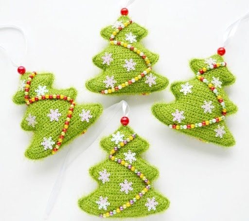 Вязание елочки крючком. Схема и описание для начинающих, мастер-класс
