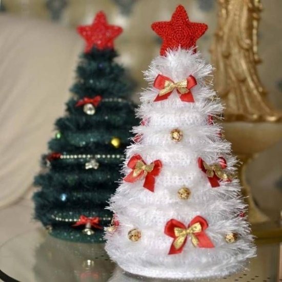 Вязание елочки крючком. Схема и описание для начинающих, мастер-класс