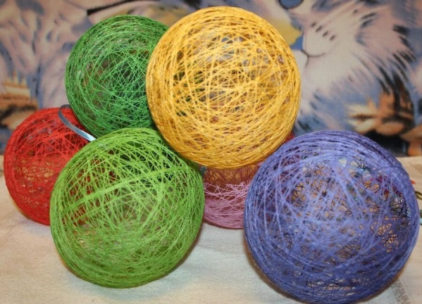 Шарики ниток