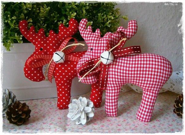 Новогодний олень - трафарет для вырезания 2023, большого размер