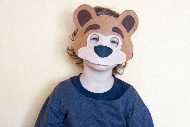 Как сделать из бумаги маску: схемы и шаблоны головы человека, животных и героев