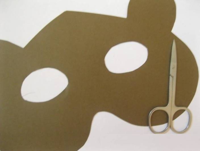 Как сделать из бумаги маску: схемы и шаблоны головы человека, животных и героев
