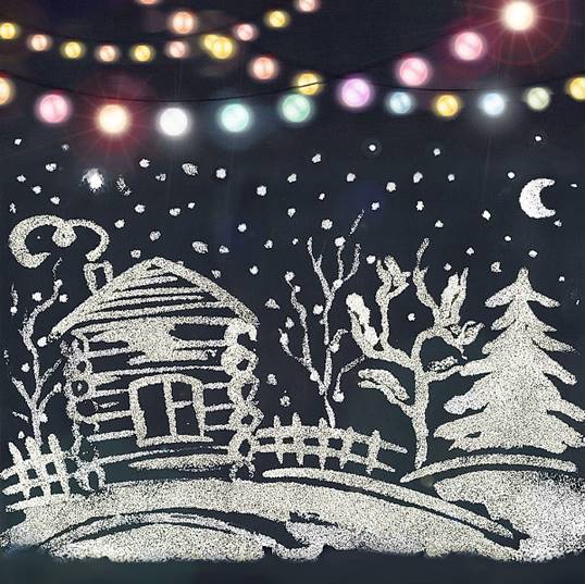 Рисунки на окнах к новому году 2022 гуашью, зубной пастой и прочими способами