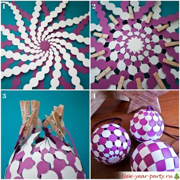 Эффектные декоративные шары