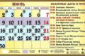 церковные праздники в июне 2020