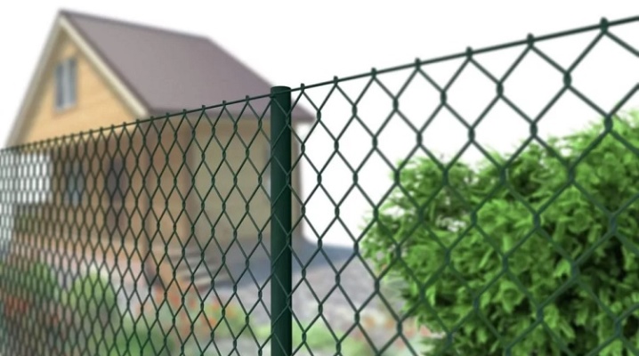 Заборы из сетки рабицы